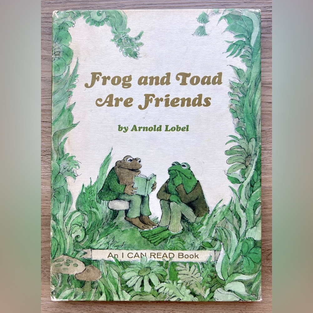 Vintage Frog and Toad Are Friends, An I CAN READ Book 1970 Collectible